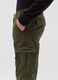 Cargo cuff-hem trousers in stretch cotton_2