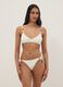 White stretch-fabric bikini top with embellished straps_1