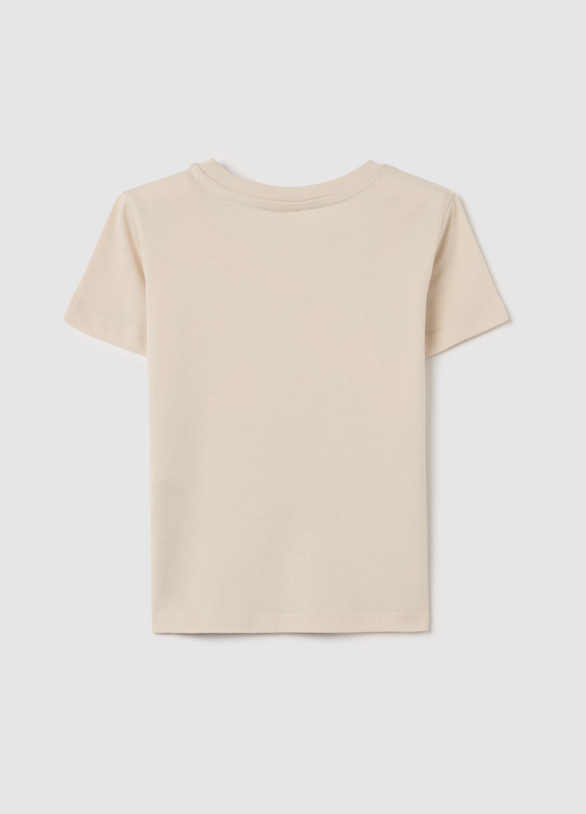 Cotton T-shirt with print