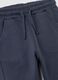 Children's grey regular fit pure cotton trousers_2