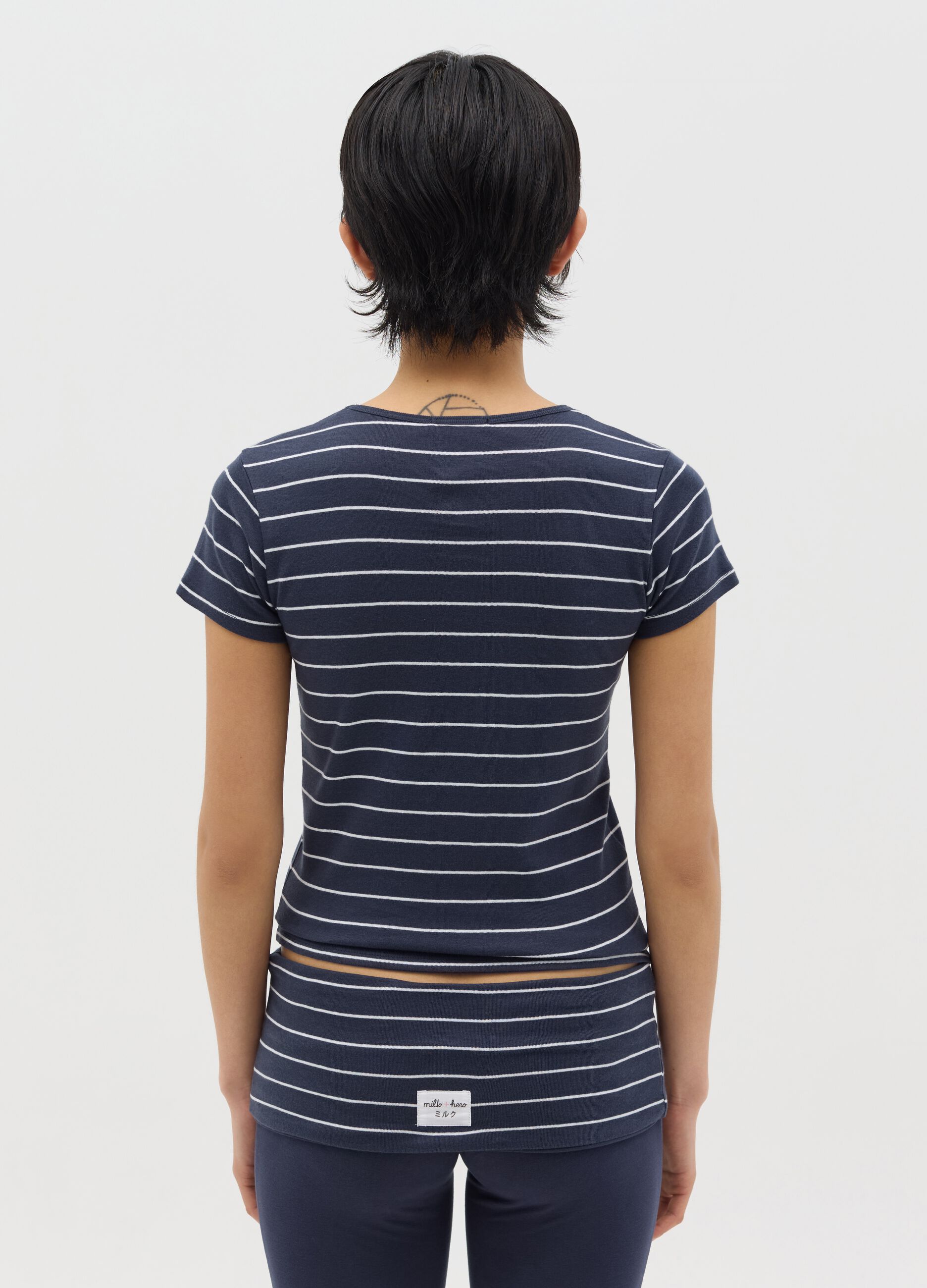 T-shirt slim fit in cotone