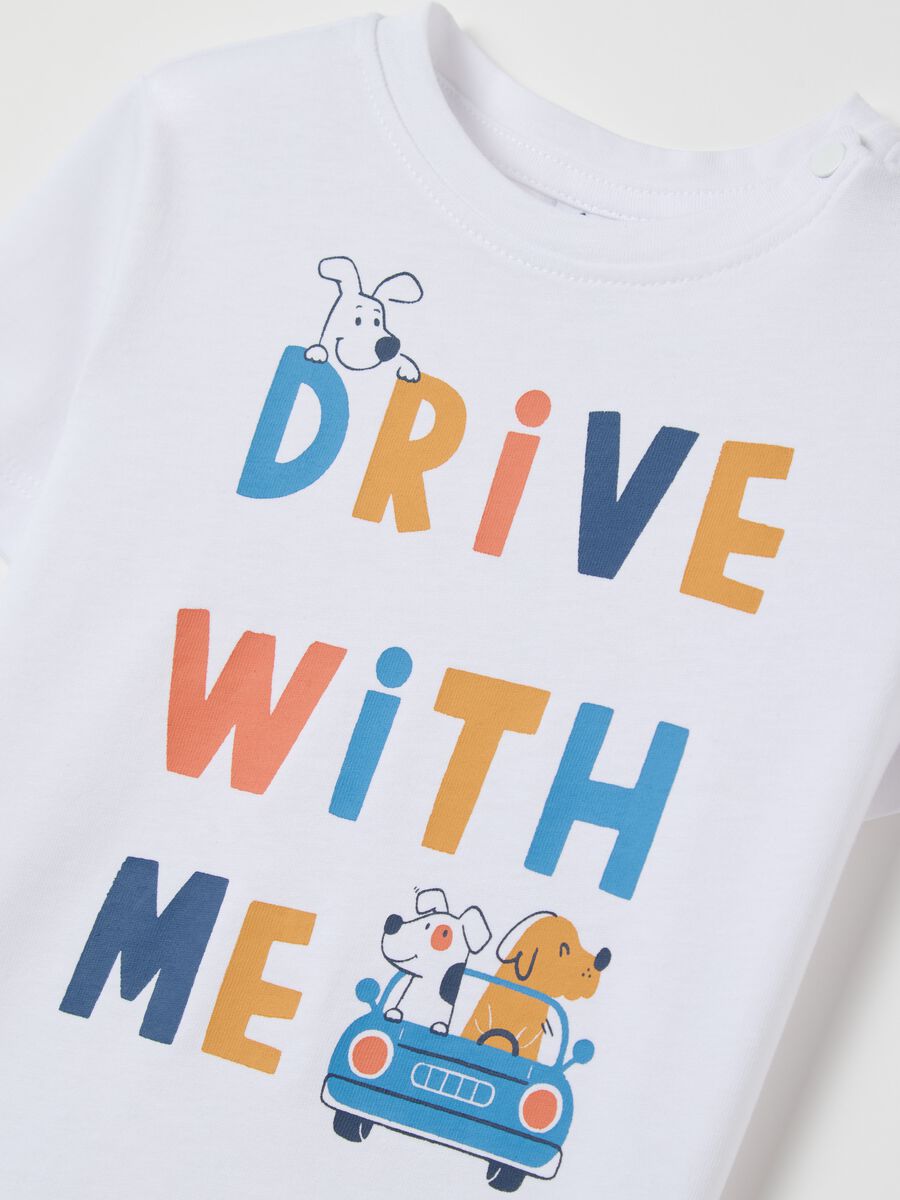 Cotton T-shirt with print_2