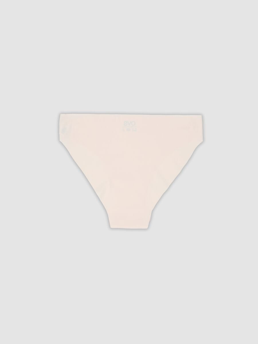 Slip rosa in tessuto elasticizzato a vita regular_6