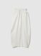 White Stretch Cotton Baggy Trousers_4