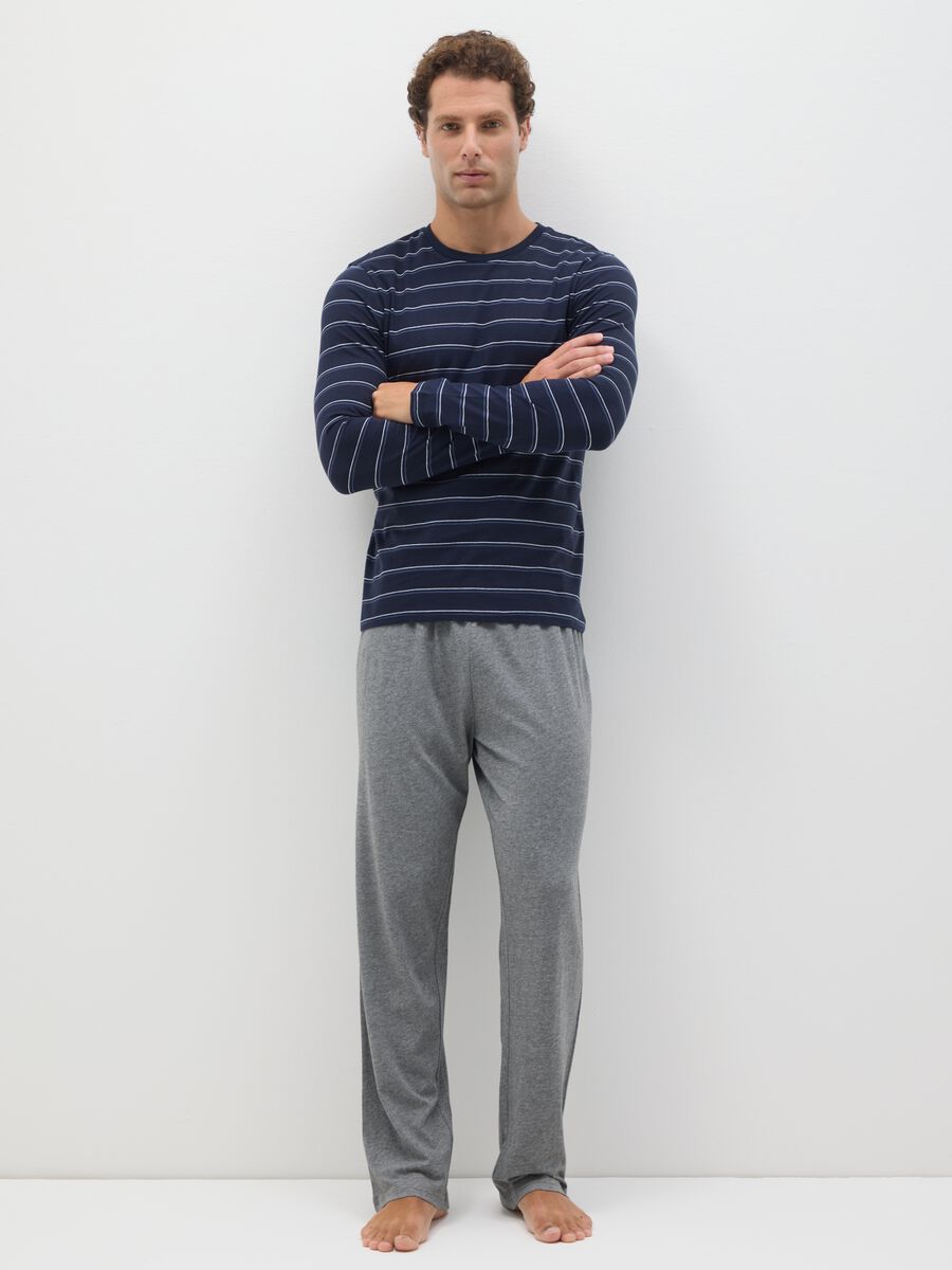 Multicolour pure cotton pyjamas regular fit_0