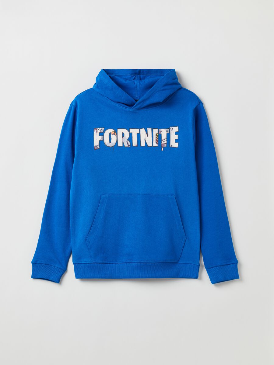 Felpa con cappuccio stampa Fortnite Mecha_0