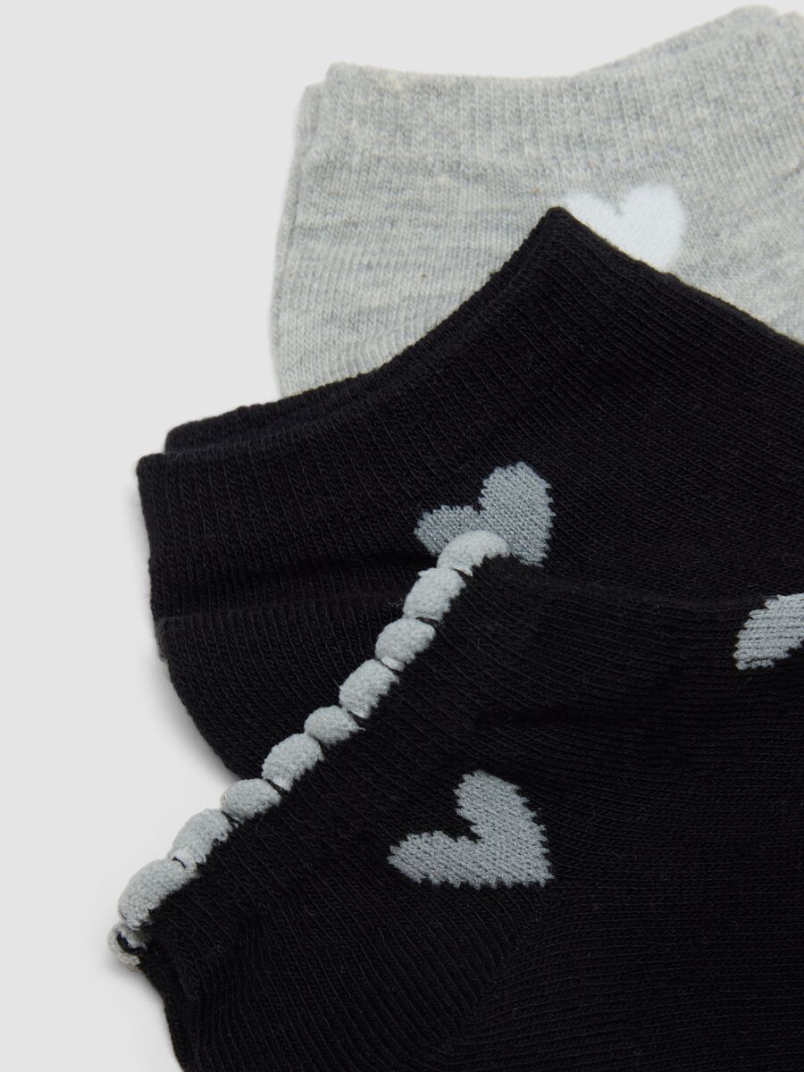 Multipack multicolour organic cotton blend socks_1