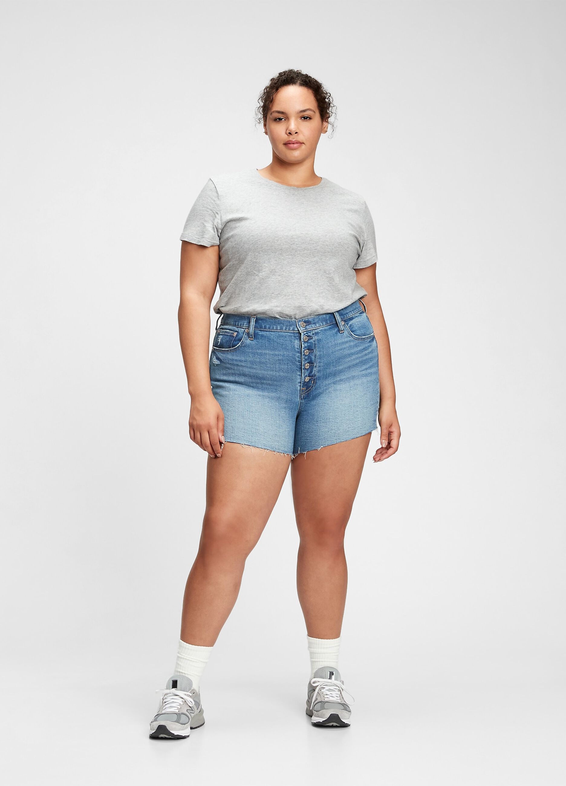 T-shirt girocollo in cotone