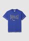 Blue short-sleeved cotton Everlast T-shirt_4
