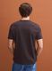Brown crew-neck T-shirt in pure Supima cotton, regular fit_3