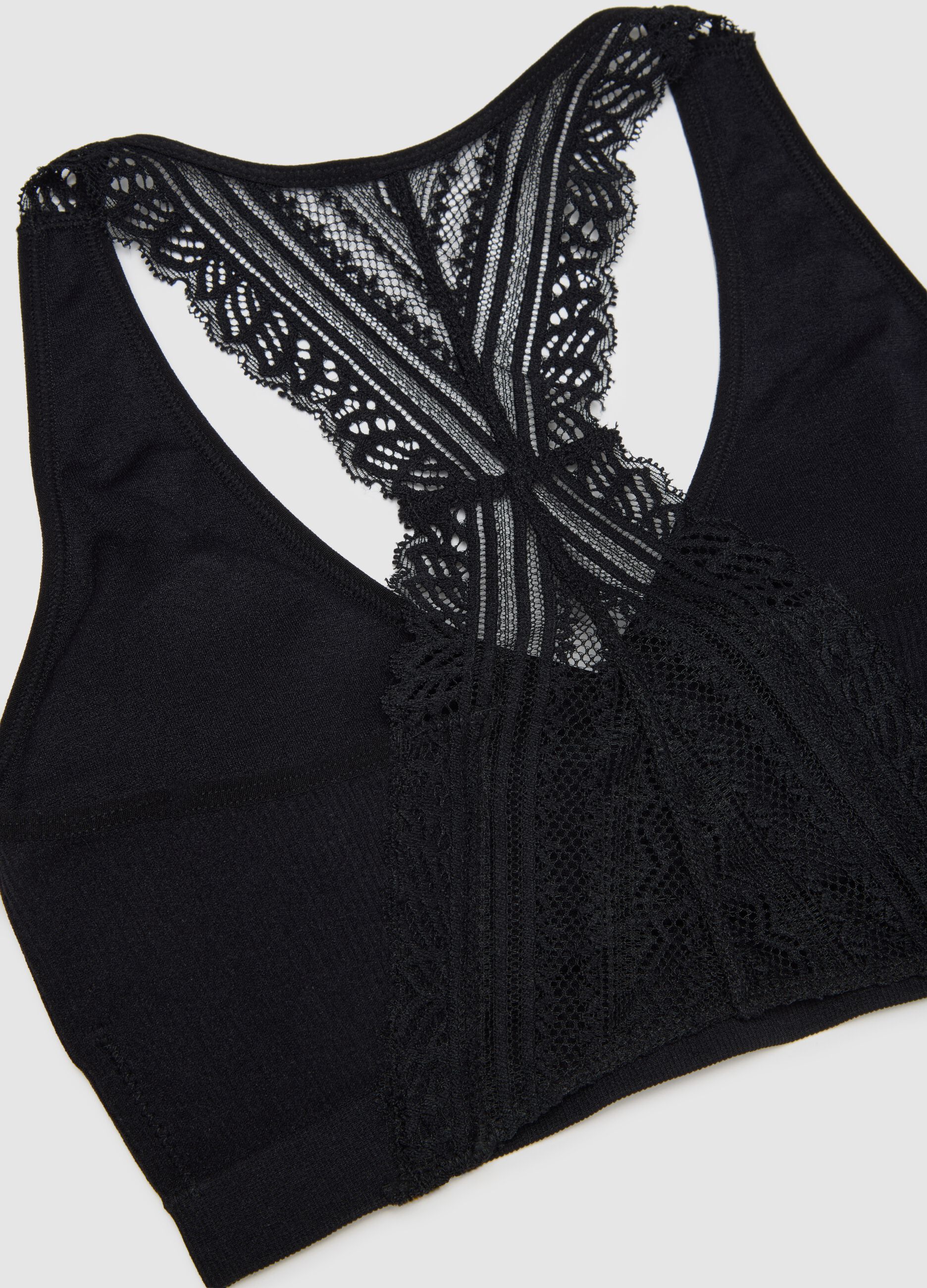 Black bra