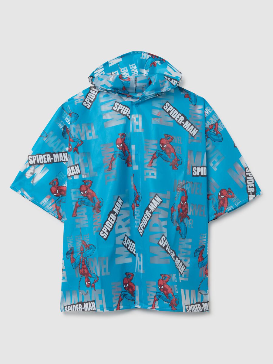 Children's Blue Waterproof Poncho_0