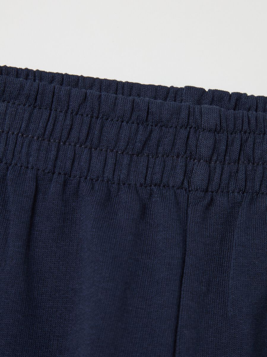 Cargo joggers with elasticated trims_3