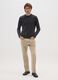 Grey Crew-Neck Sweater Regular Fit_1