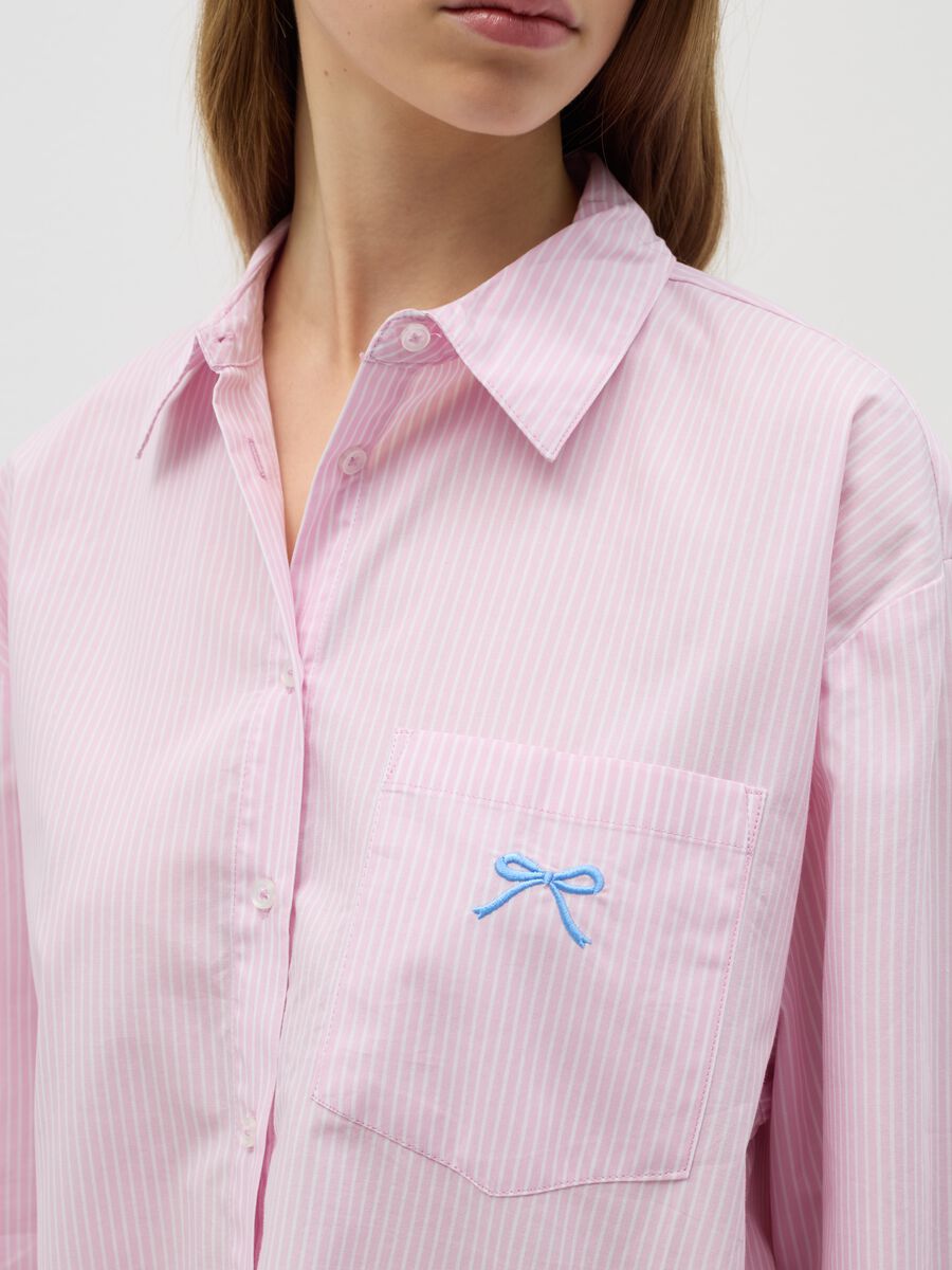 Relaxed-fit shirt with embroidered pocket_3