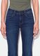 Blue stretch-cotton flared jeans_3
