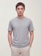 Grey pure cotton crew-neck T-shirt, relaxed fit_1