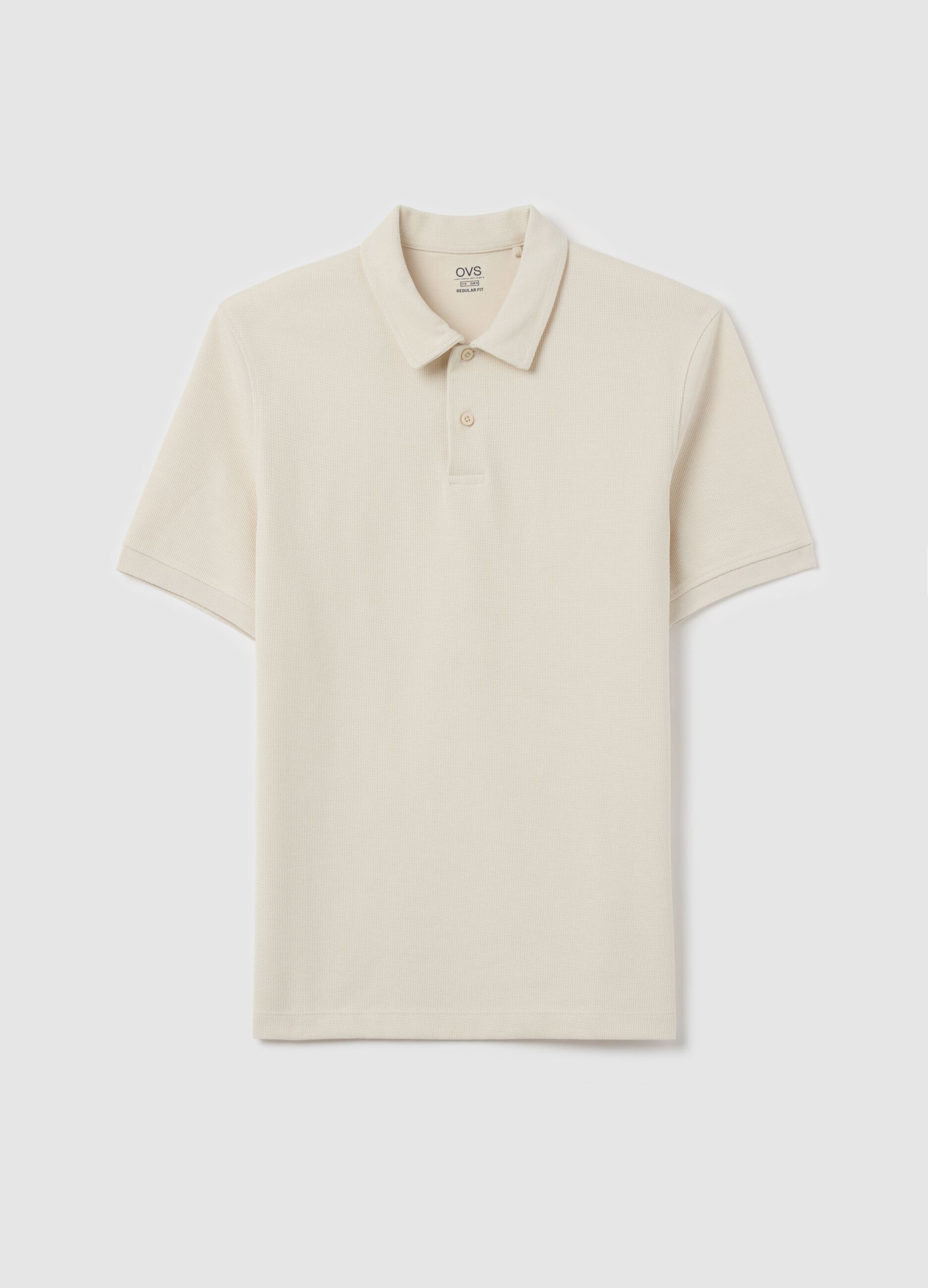 Regular-fit polo shirt in jersey