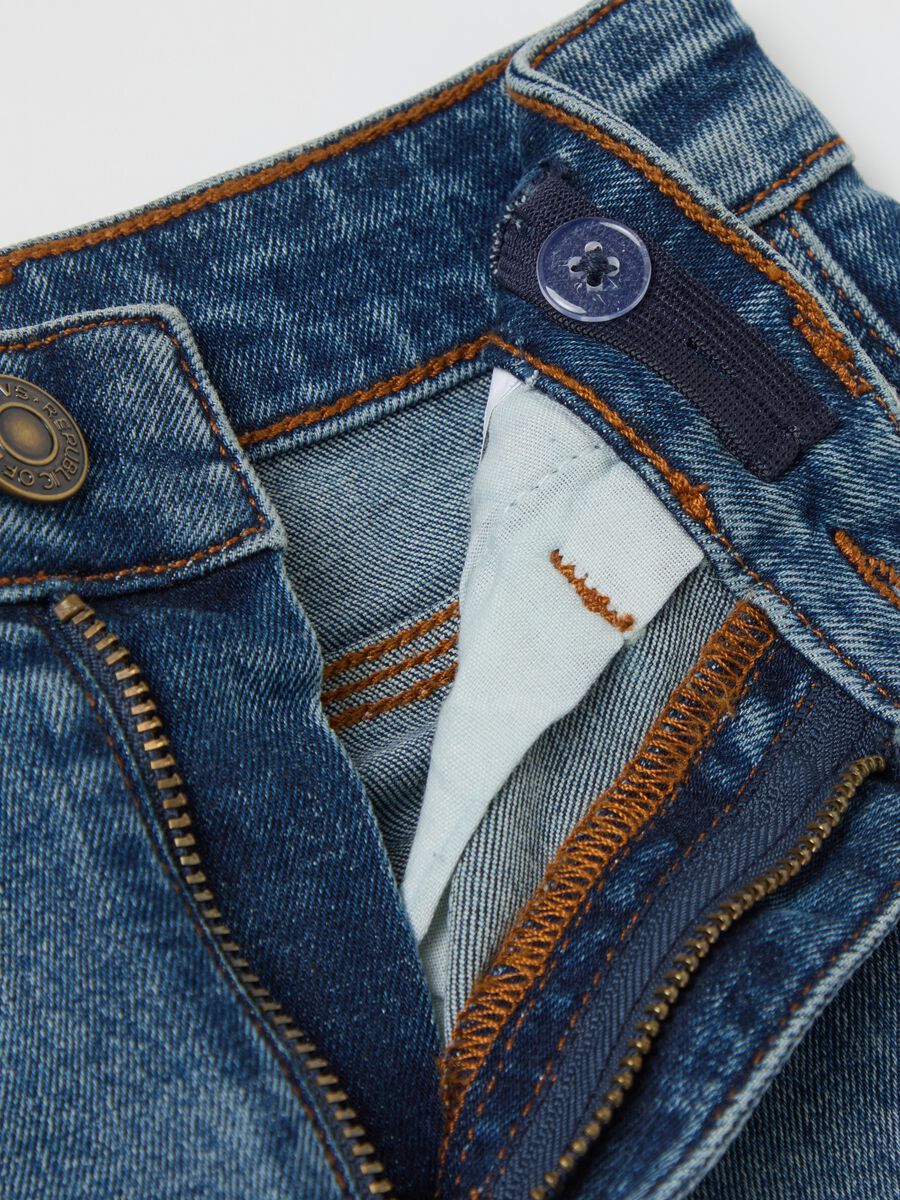 Faded-effect carpenter jeans_2