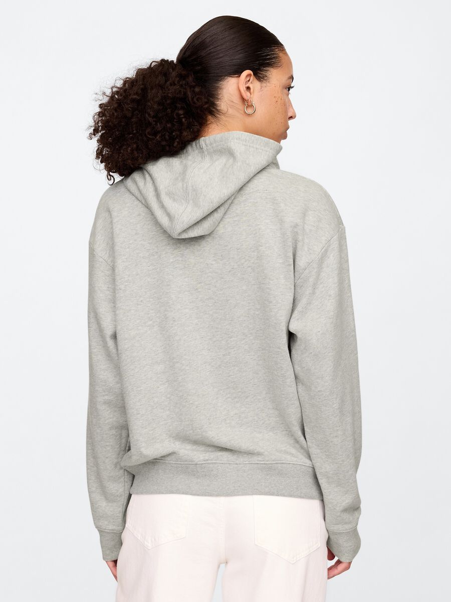 Grey hoodie with GAP logo_2