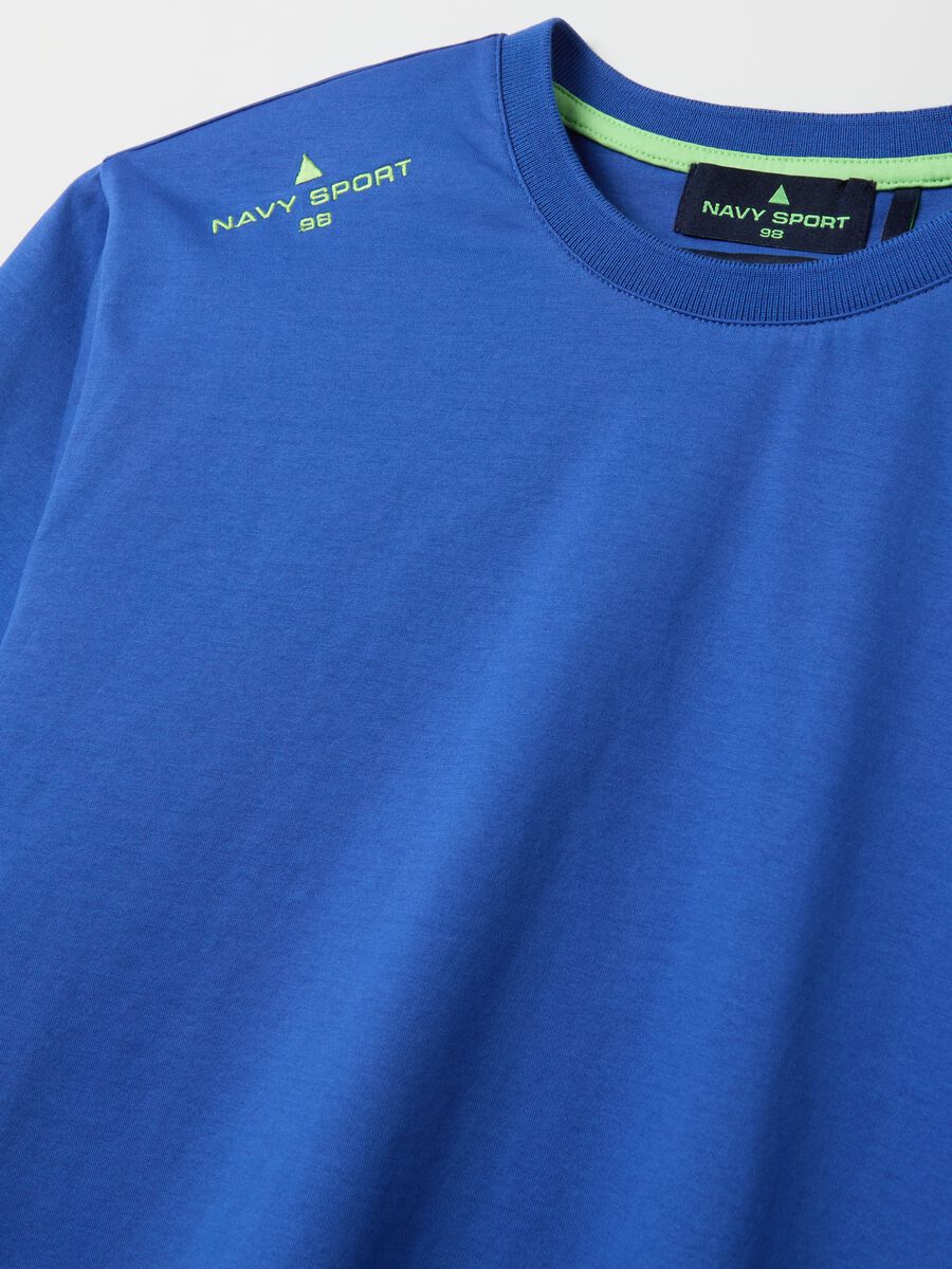 T-shirt with logo embroidery_5