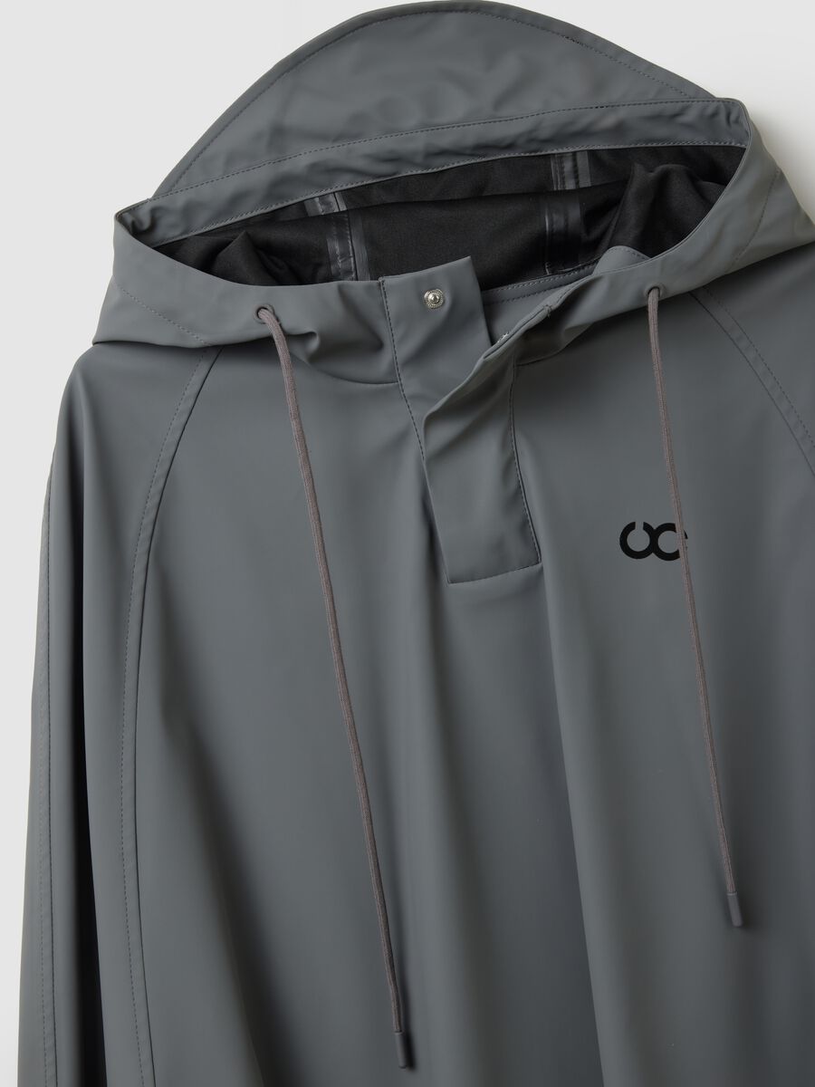 Grey waterproof jacket regular fit_5