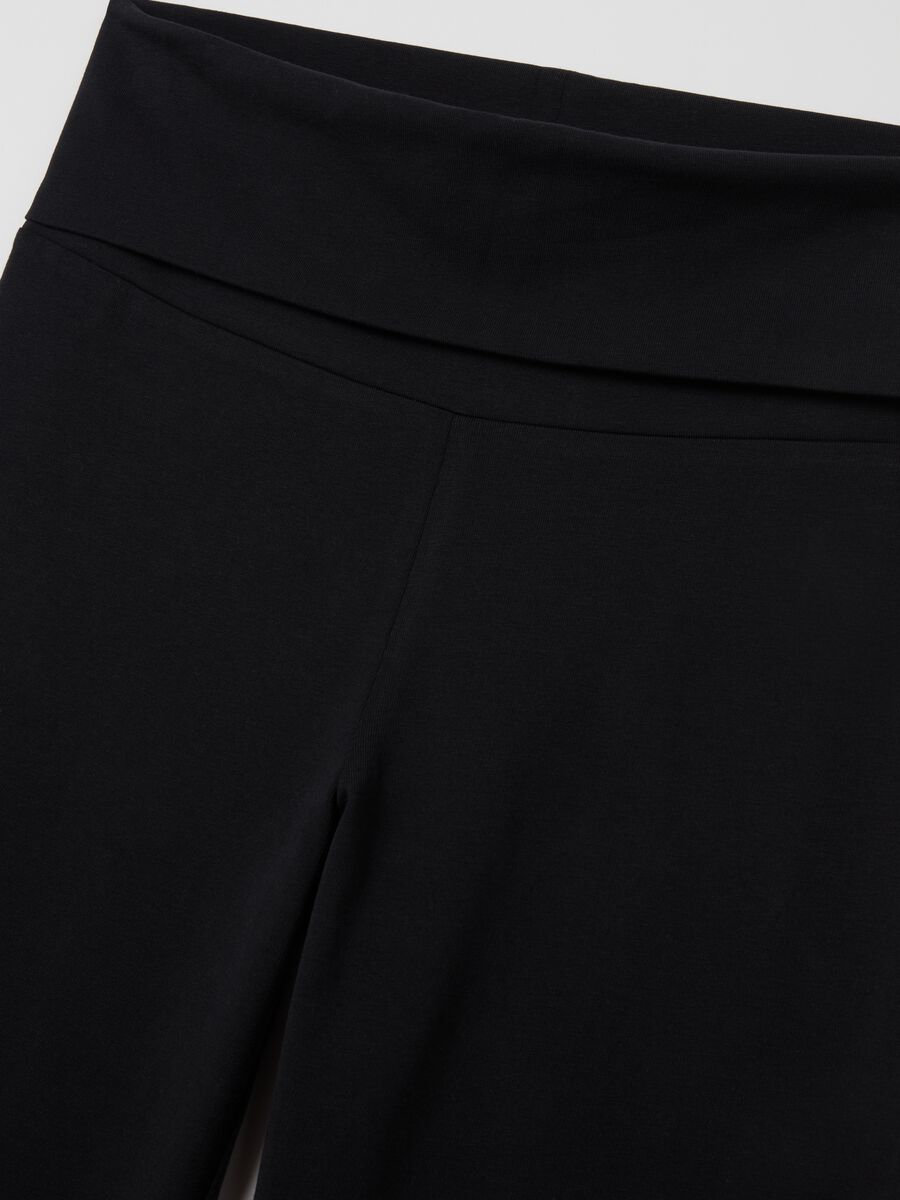 Jersey Yoga Pants Black_8