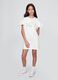 White dress with floral print GAP Kids_0