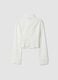 Fitted Full-zip Shirt White_1