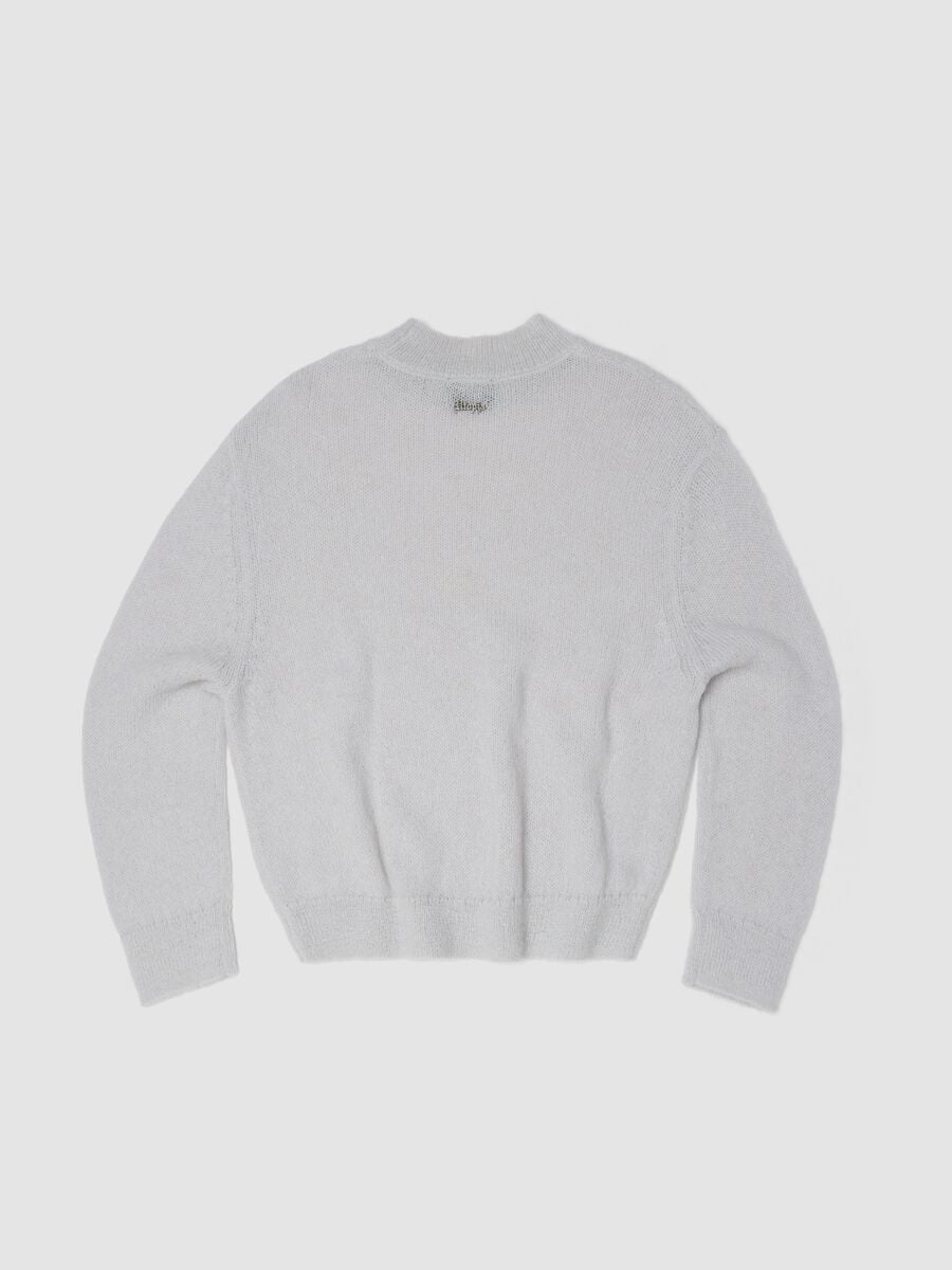 Mohair Crew Neck Light Beige_1