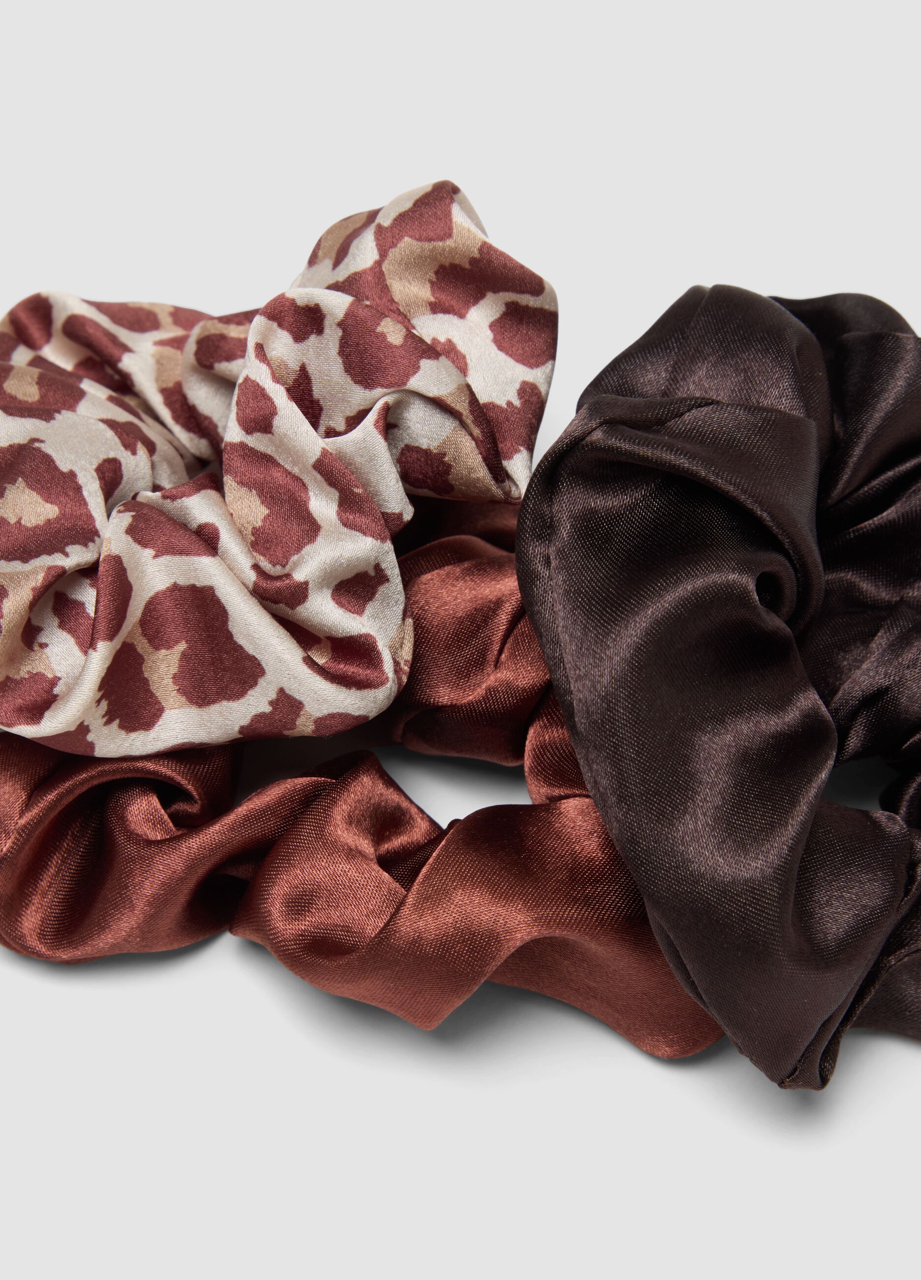 Multicolour Tripack Scrunchies