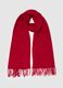 Fleece pashmina with fringing_0