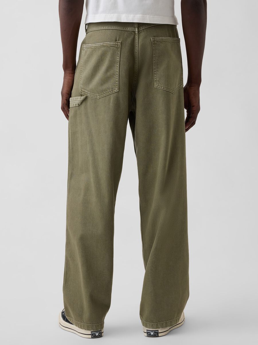 Cotton and lyocell blend trousers_1