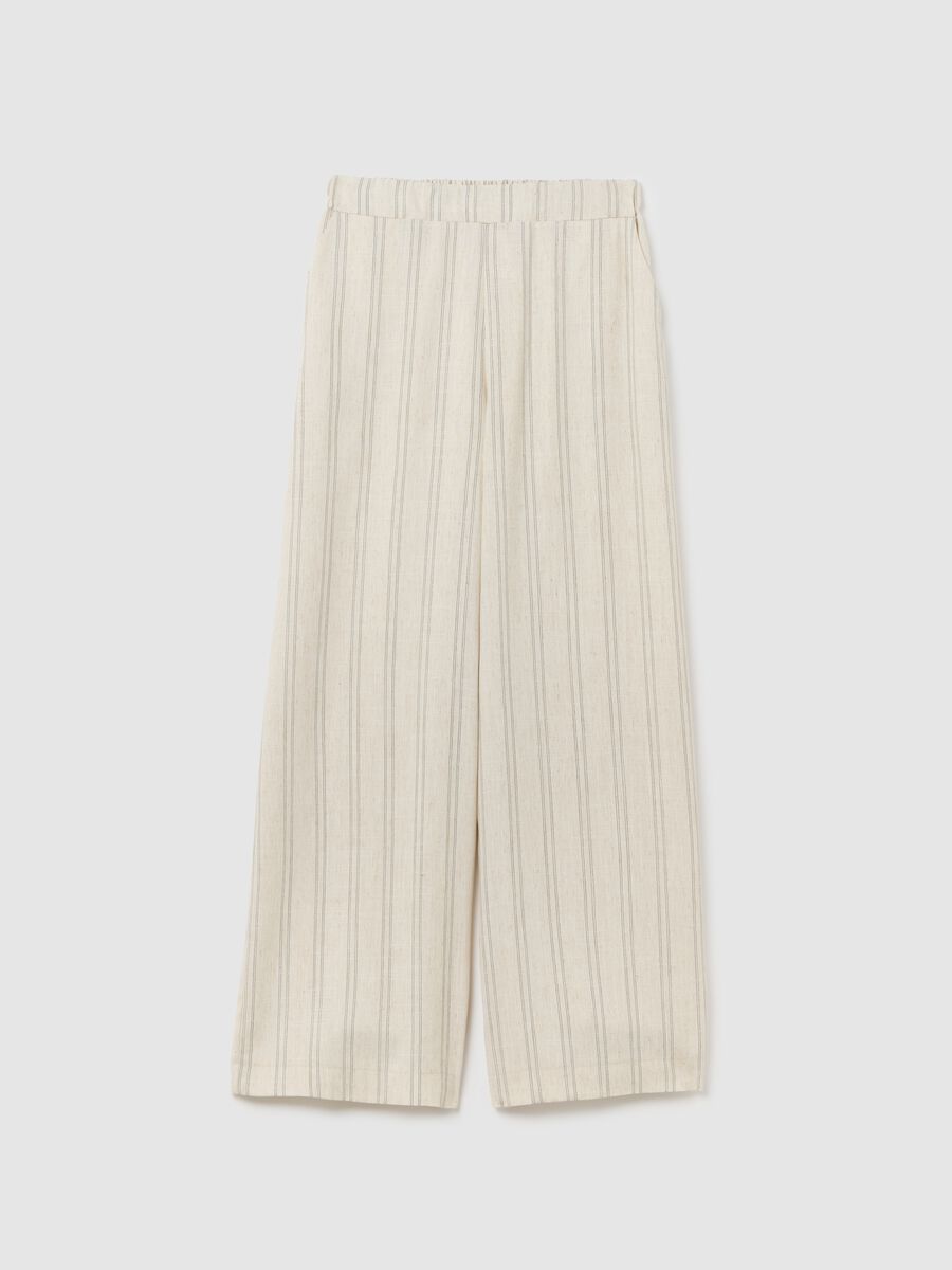 Women's Beige Regular Fit Trousers_4
