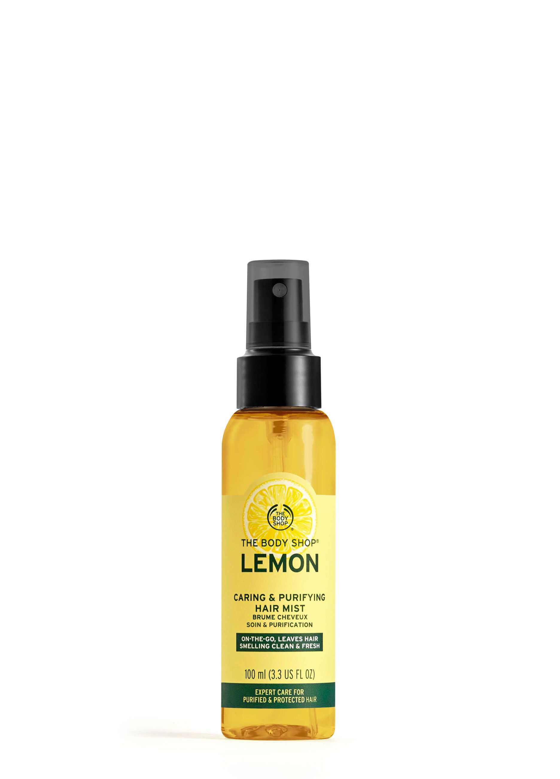 The Body Shop purifying lemon hair spray 100ml
