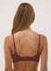 Red lace stretch-fabric bralette bra_3