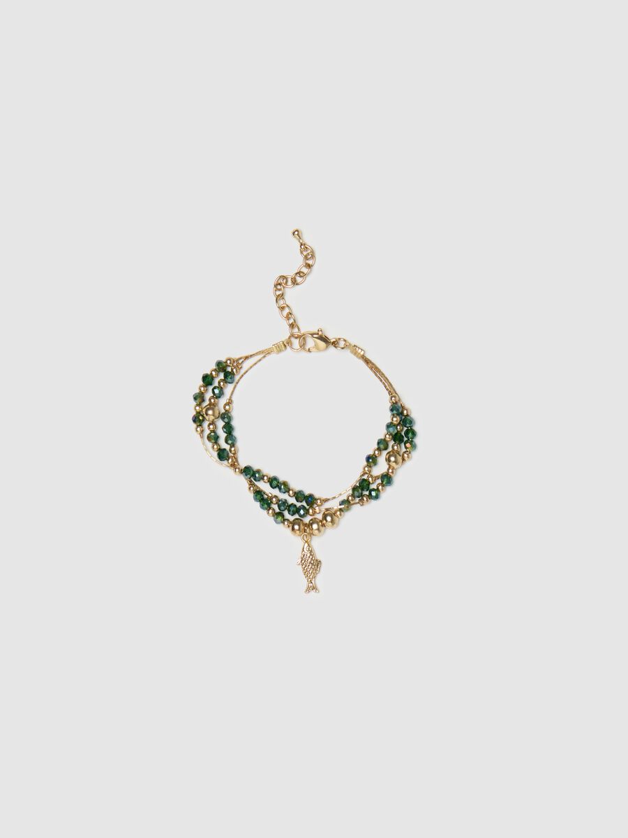 Bracelet with beads and pendant_0