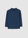 Children's blue pure cotton regular fit t-shirt_0