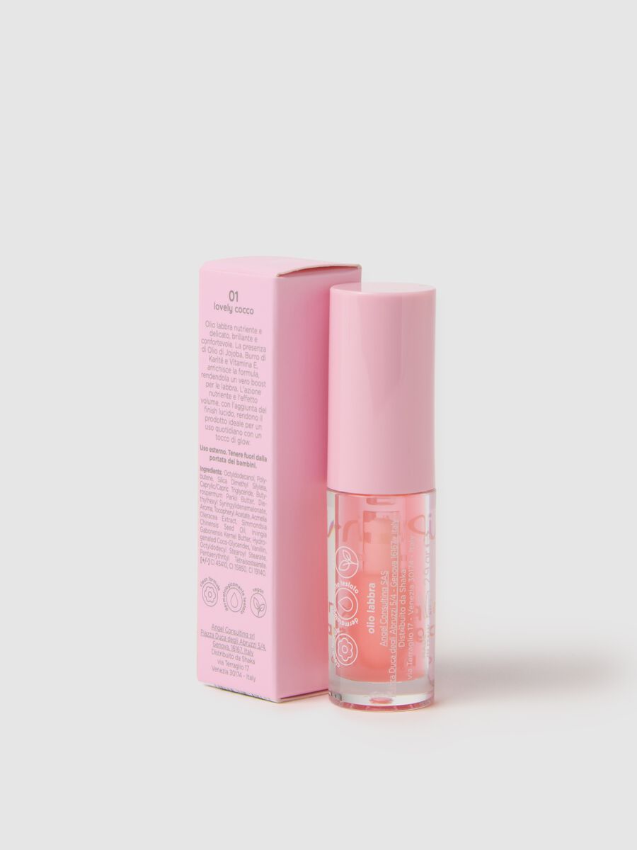 Pink Glass Lip Oil 01 LOVELY COCO_2