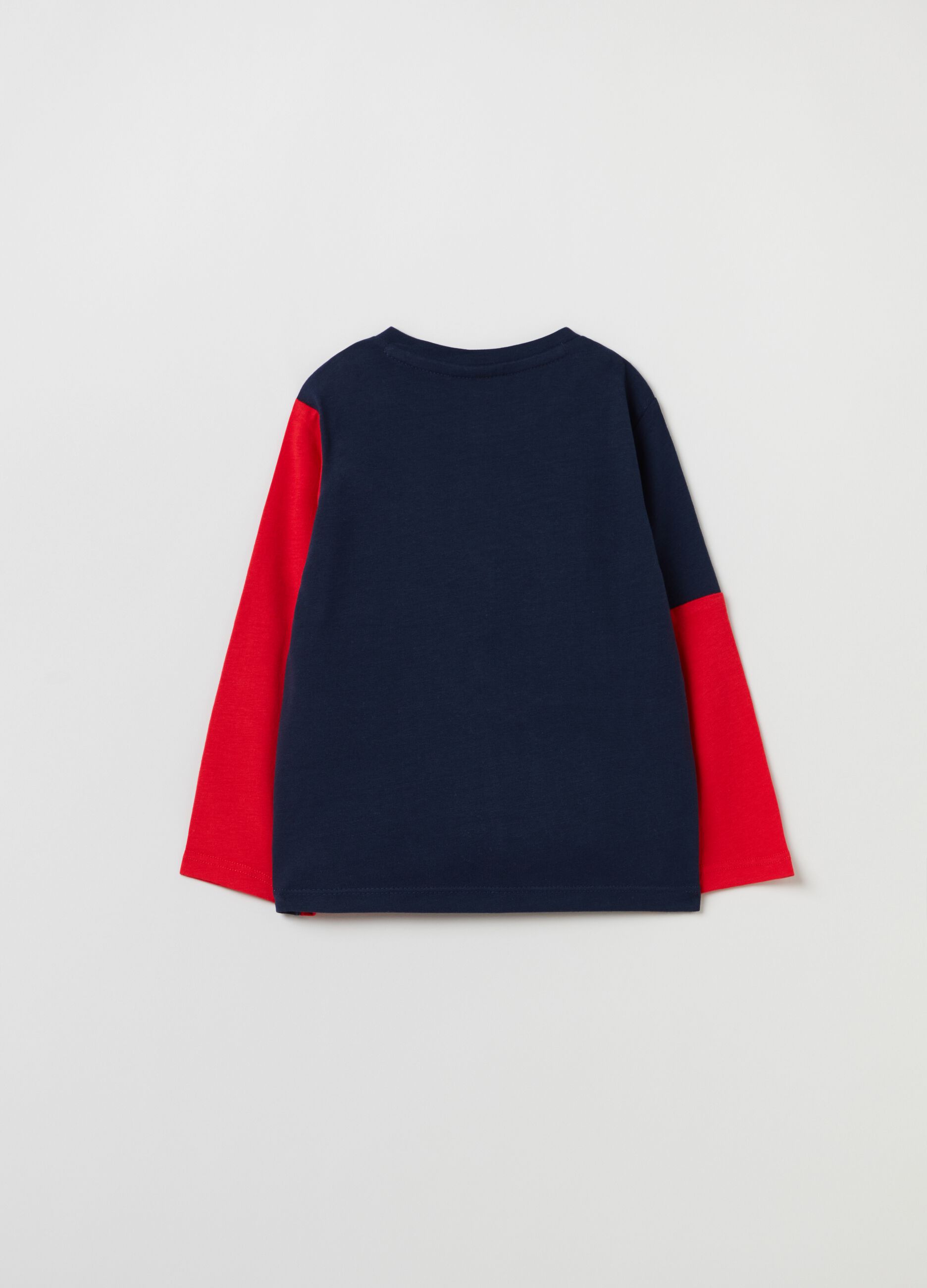 T-shirt a maniche lunghe con stampa_1