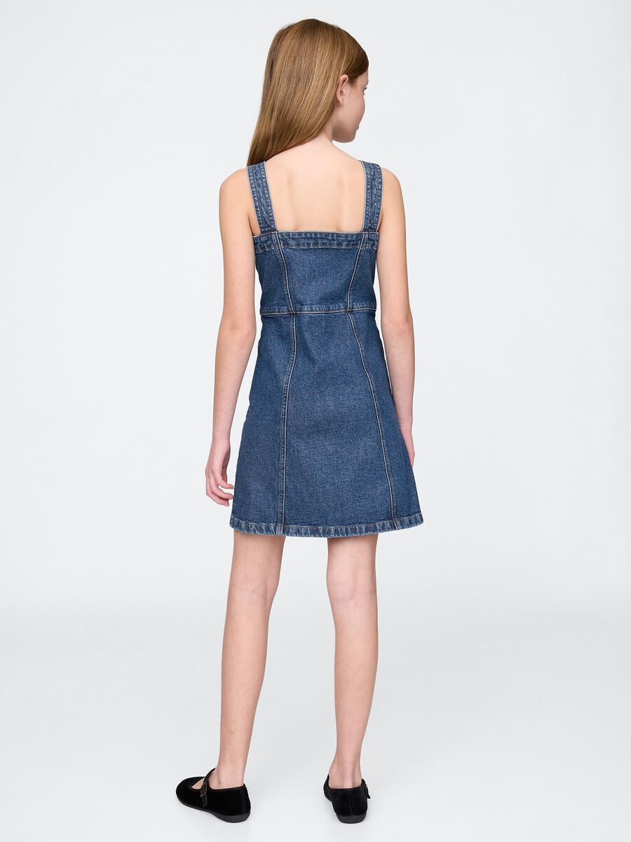 Denim Dress with Buttons_1