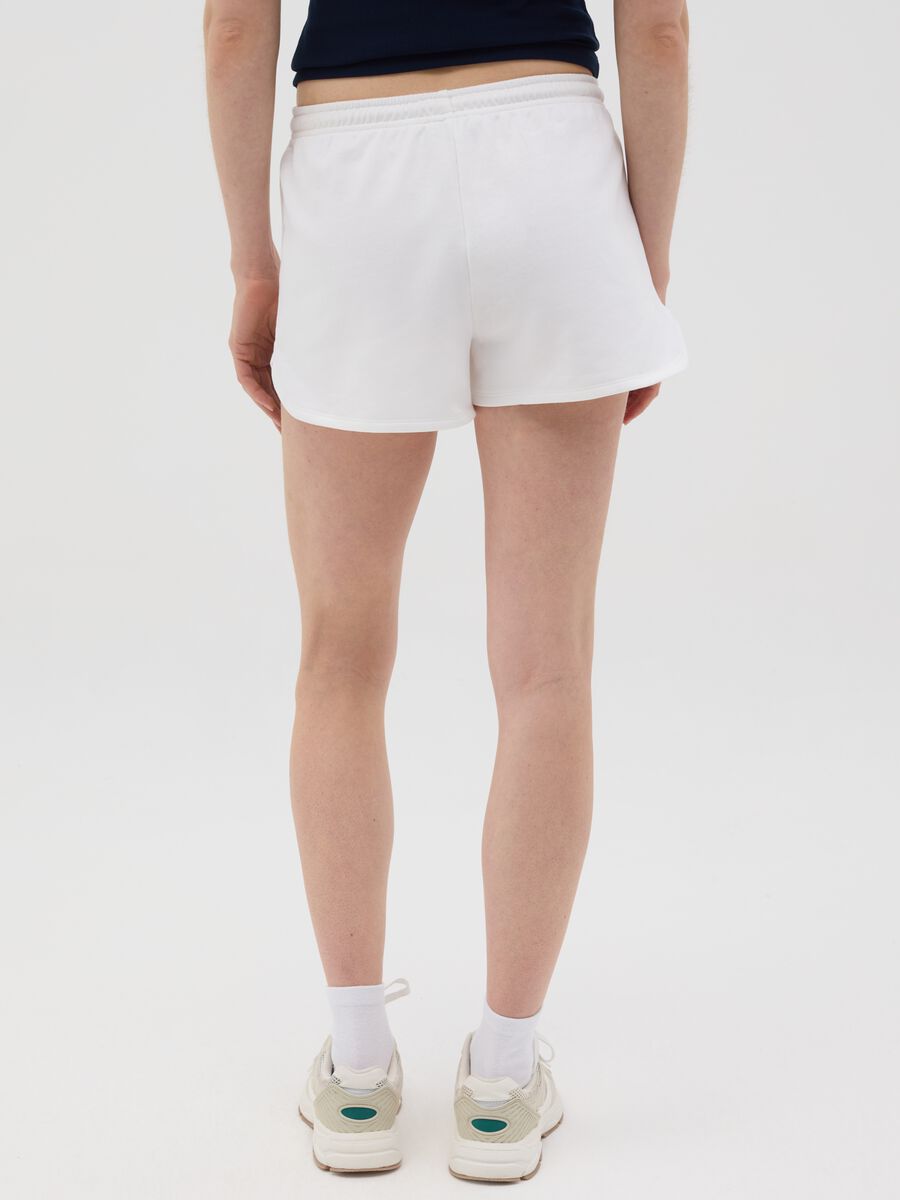 Shorts in French terry with drawstring_2