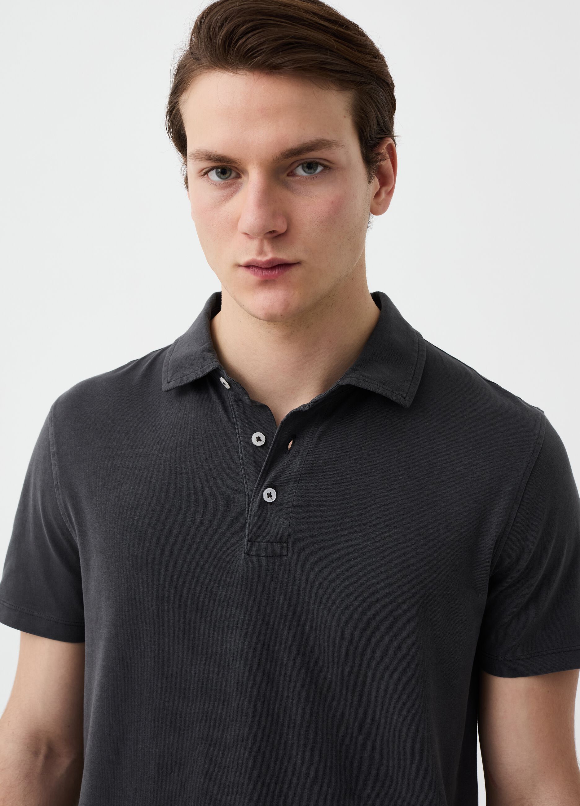 Ovs Polo in jersey di cotone