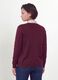 Cardigan rosso in misto viscosa con bottoni regular fit_3