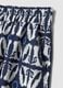 White pure-viscose printed trousers, regular fit_1
