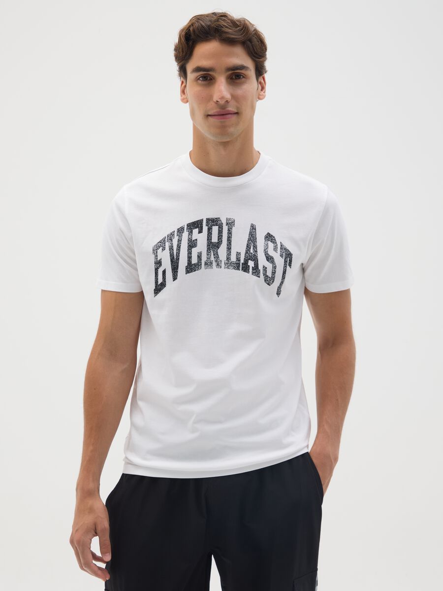 T-shirt in puro cotone bianca_0