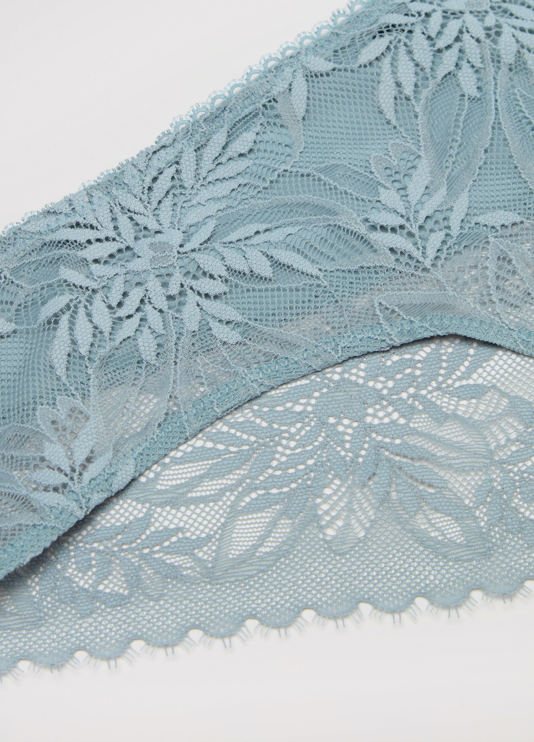 French knickers in foliage lace