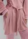 Pink robe with waist belt_3