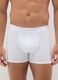 Regular Fit White Cotton Stretch Boxer Two-Pack Set_1
