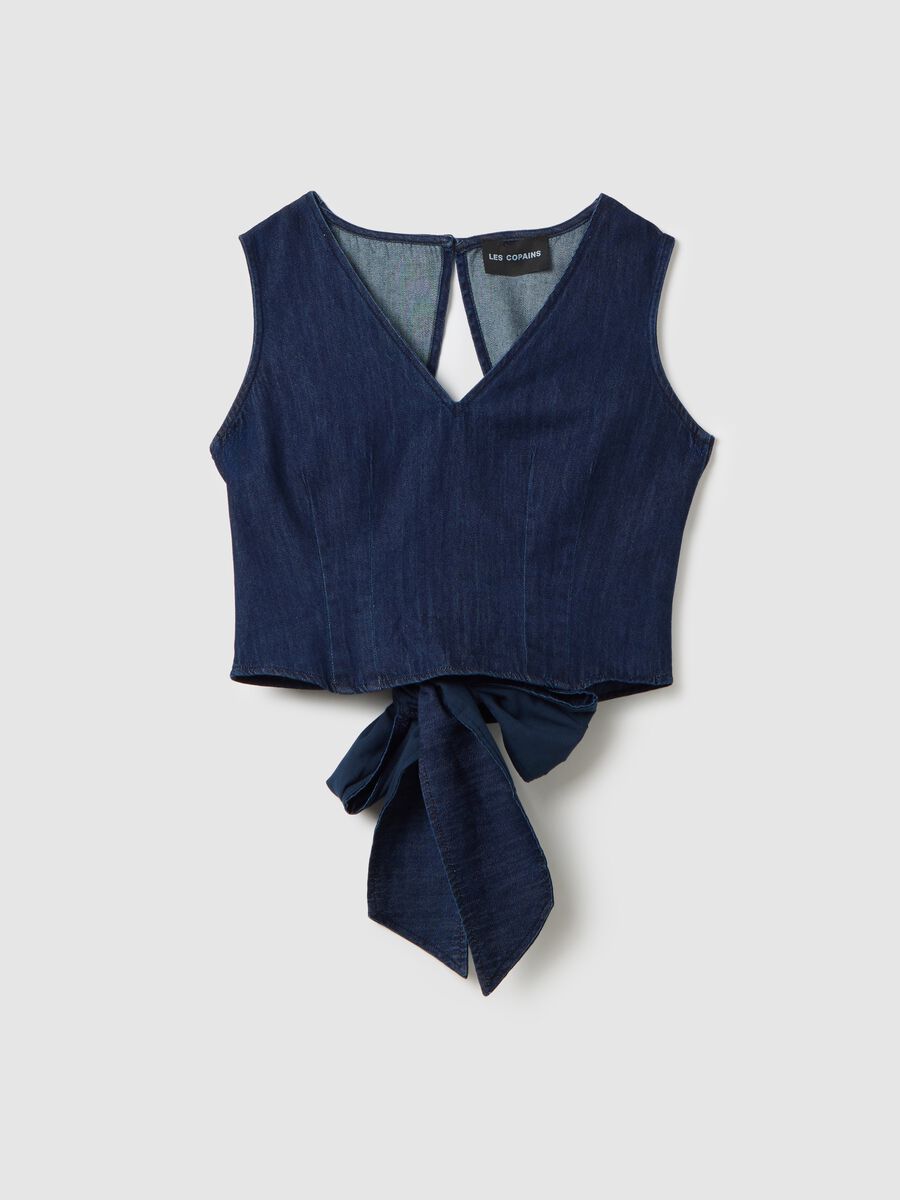 Women's Pure Cotton Denim Top_4